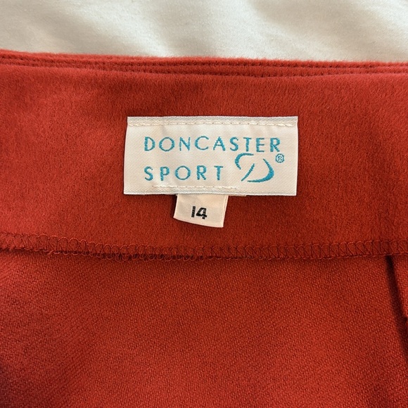 Boho Red Fringe Wrap Skirt | Western Southwestern Festival - Picture 4 of 4